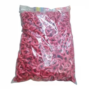 Libra De Cadena Acrilica Roja