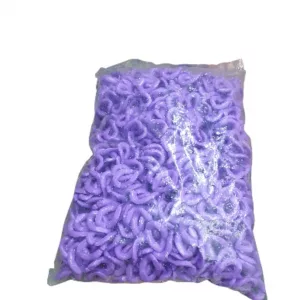 Libra De Cadena Acrilica Morada