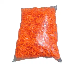 Libra De Cadena Acrilica Naranja