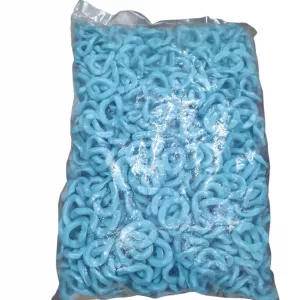 Libra De Cadena Acrilica Azul Claro