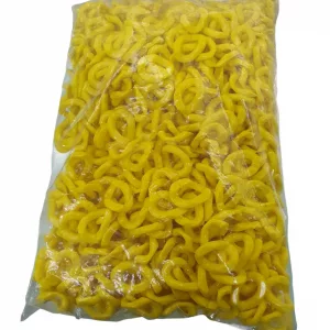 Libra De Cadena Acrilica Amarilla