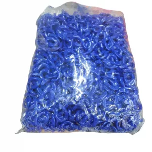 Libra De Cadena Acrilica Azul