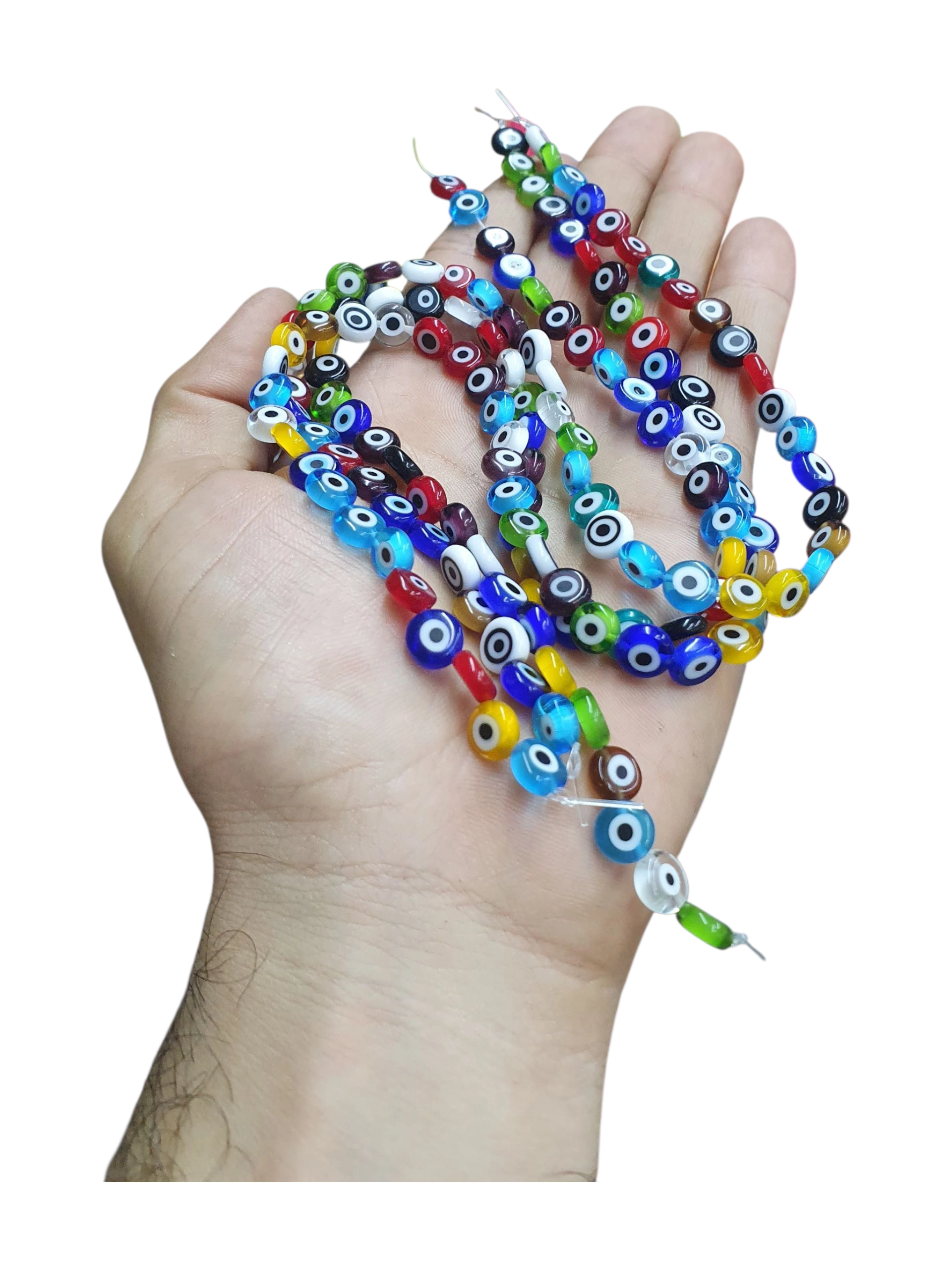 ojo turco para bisuteria y pulseras calibre 8 mm