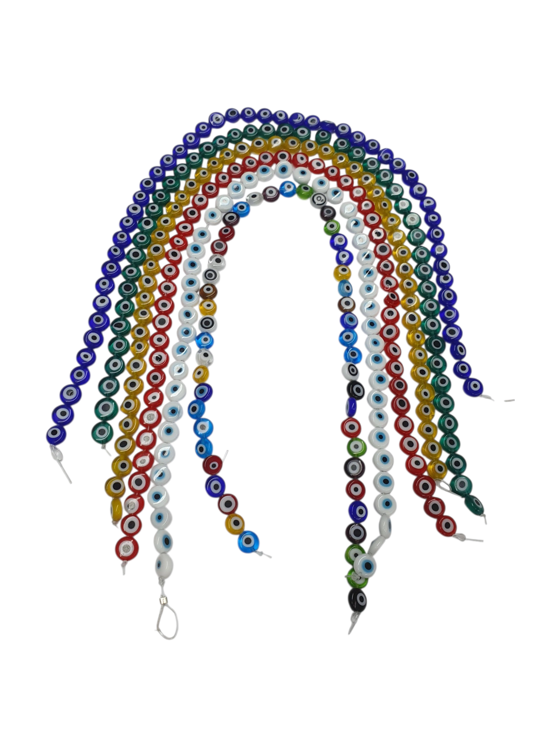 ojo turco para bisuteria y pulseras calibre 8 mm