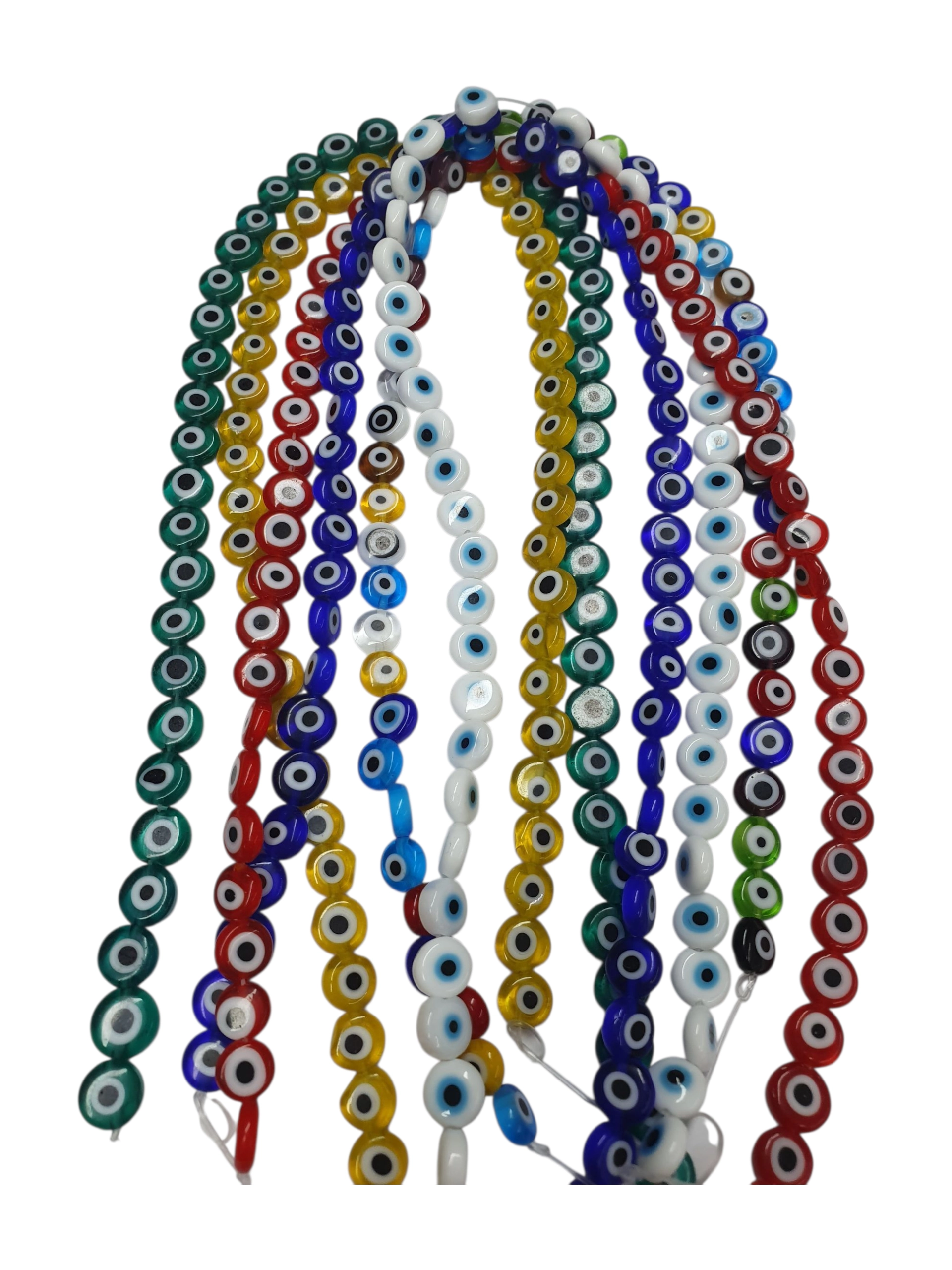 ojo turco para bisuteria y pulseras calibre 8 mm