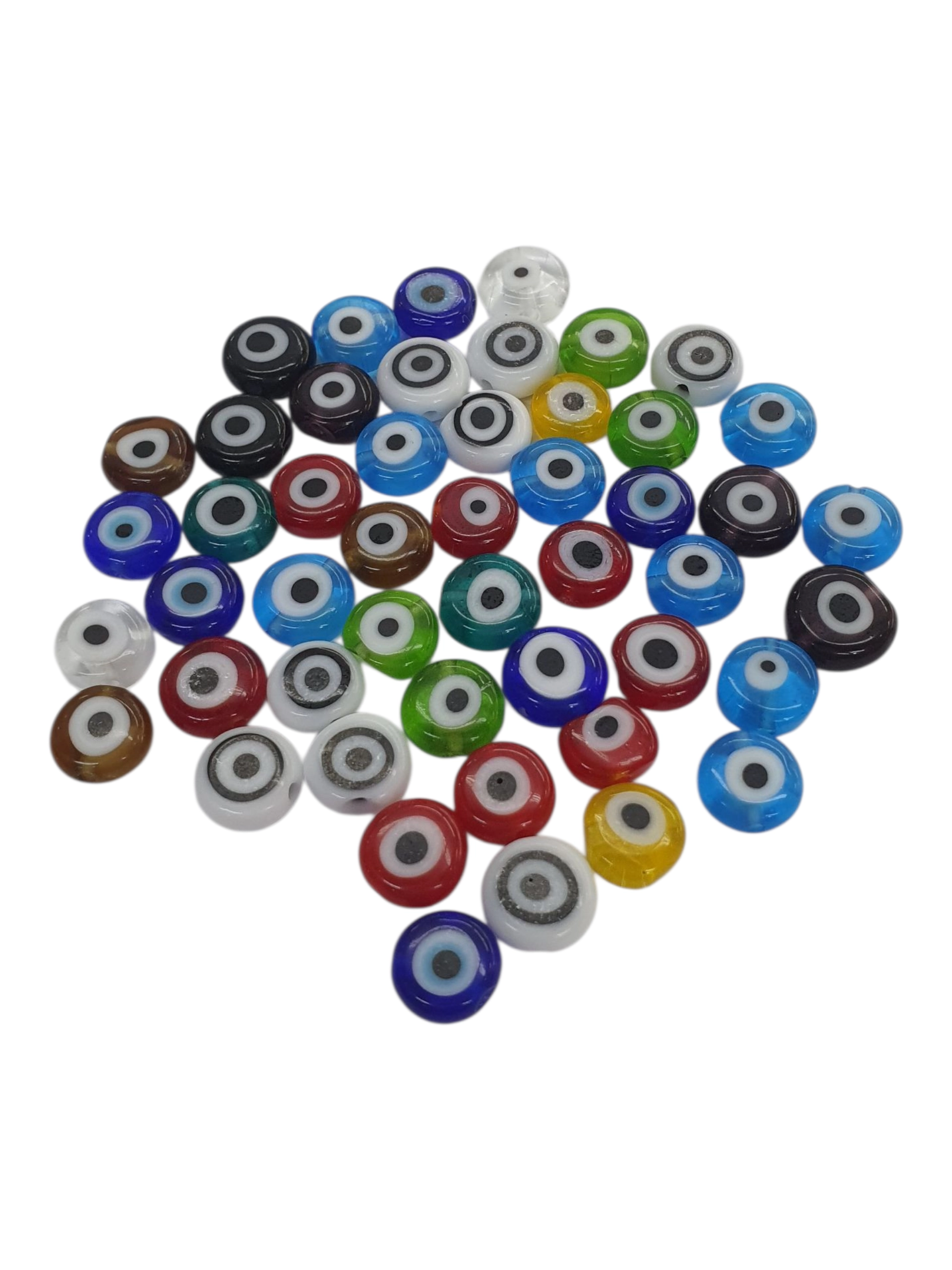 ojo turco para bisuteria y pulseras calibre 8 mm