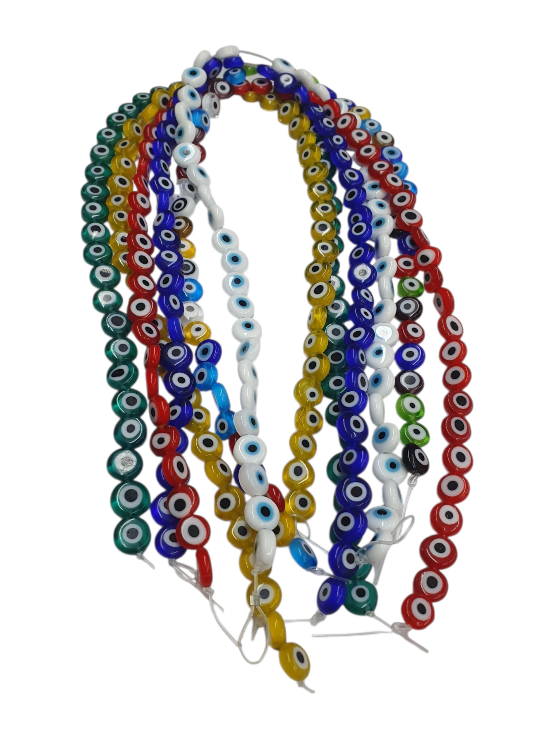 ojo turco para bisuteria y pulseras calibre 8 mm