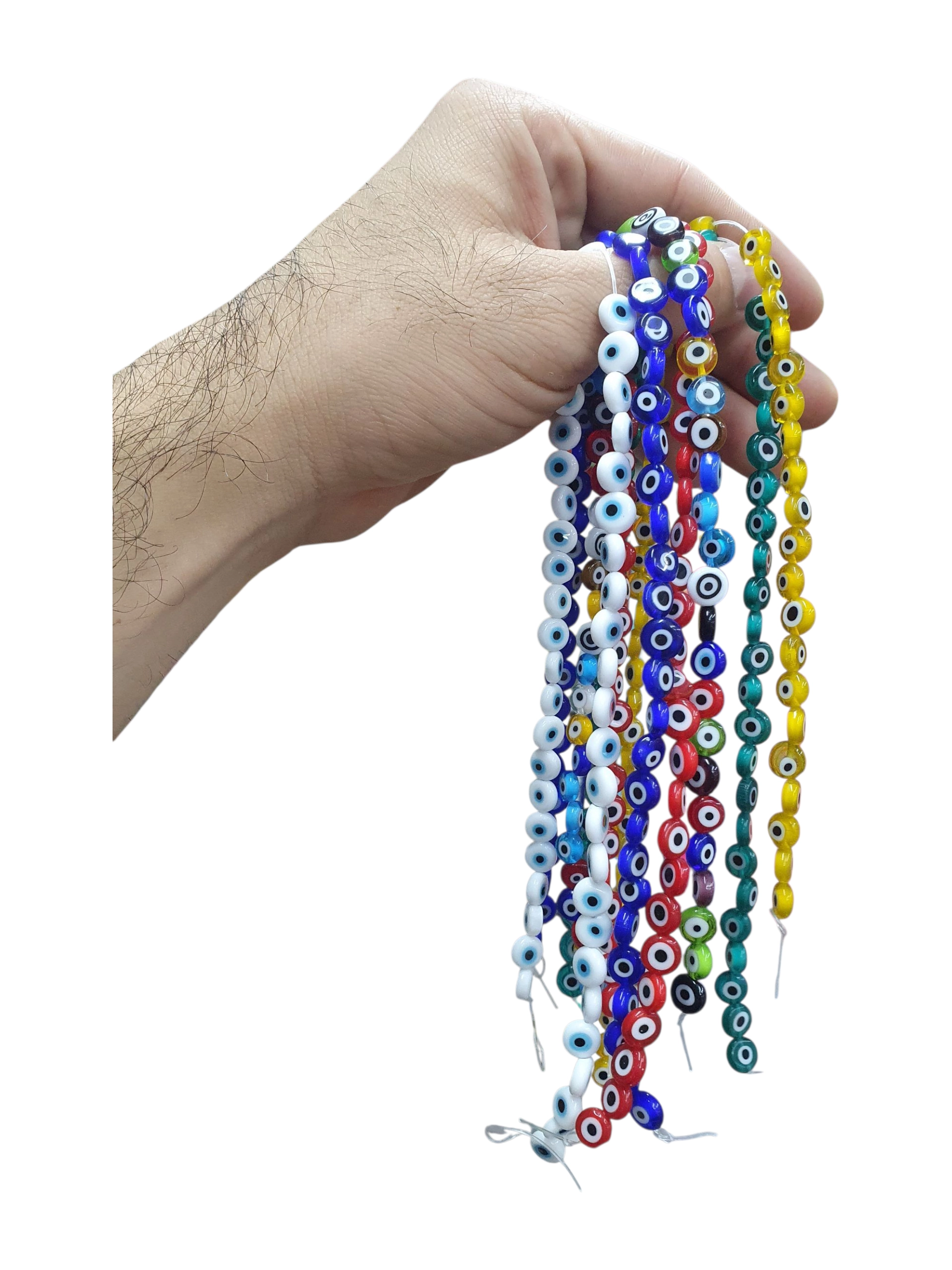 ojo turco para bisuteria y pulseras calibre 8 mm