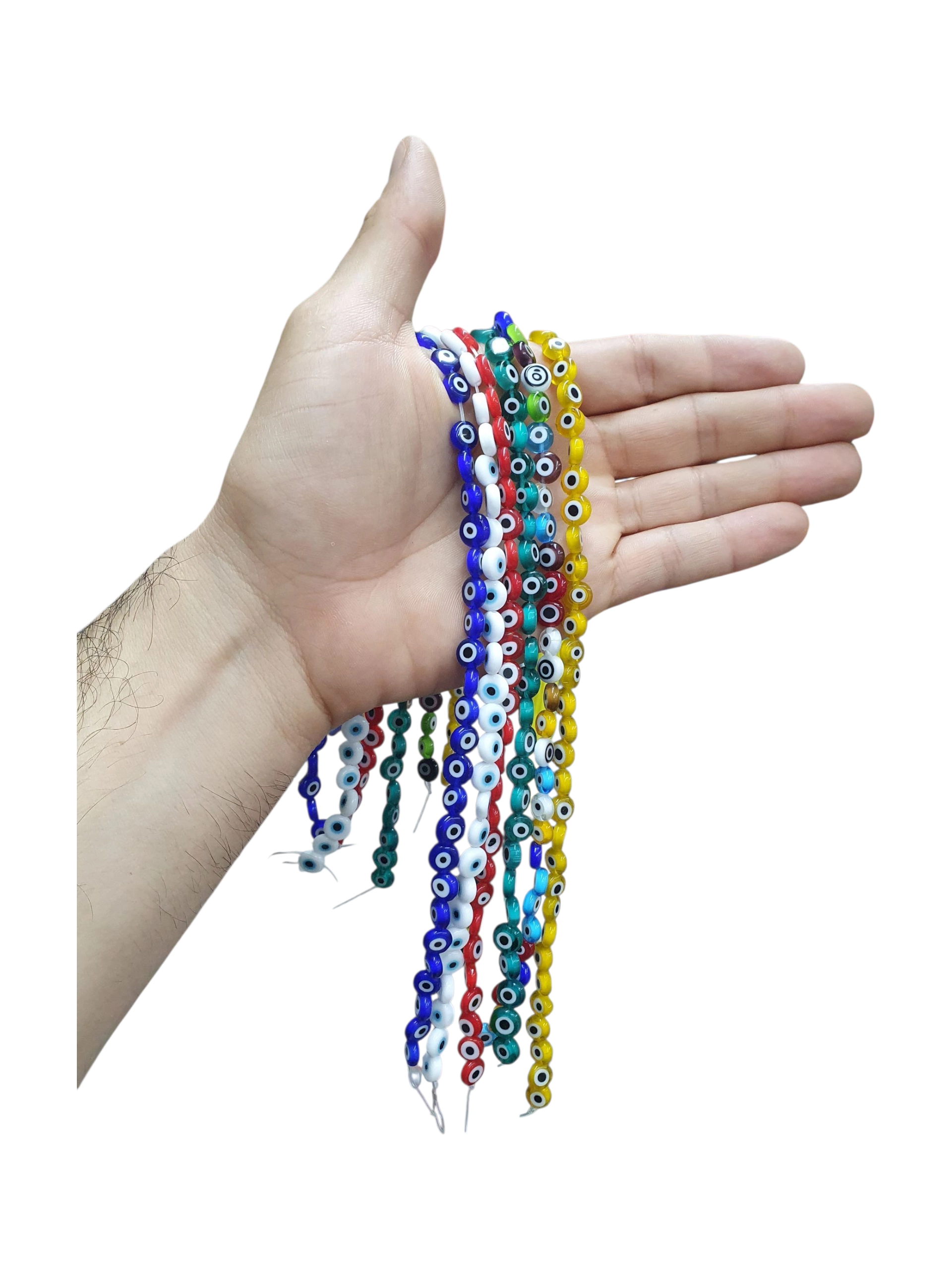 ojo turco para bisuteria y pulseras calibre 8 mm