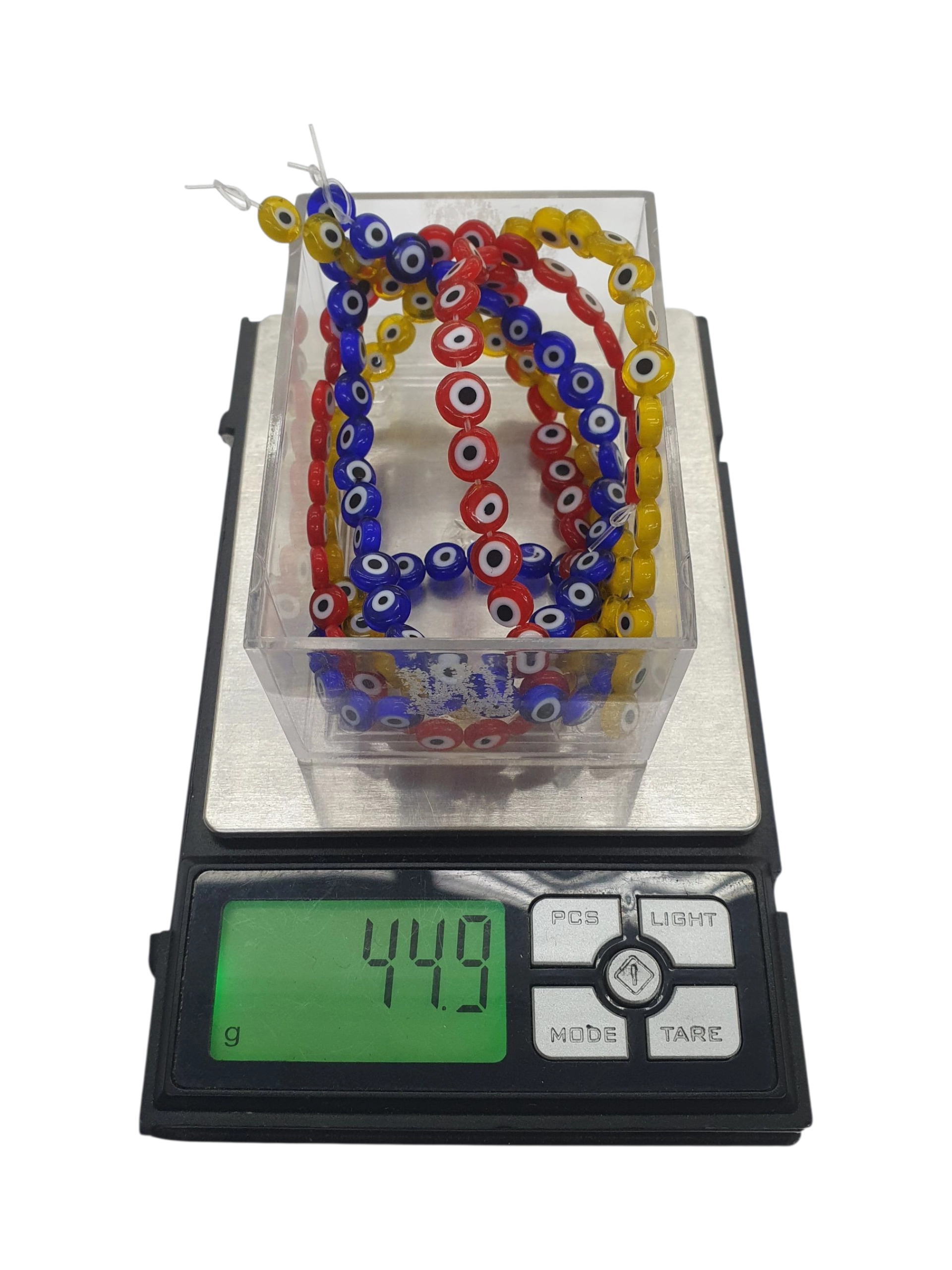 ojo turco para bisuteria y pulseras calibre 8 mm