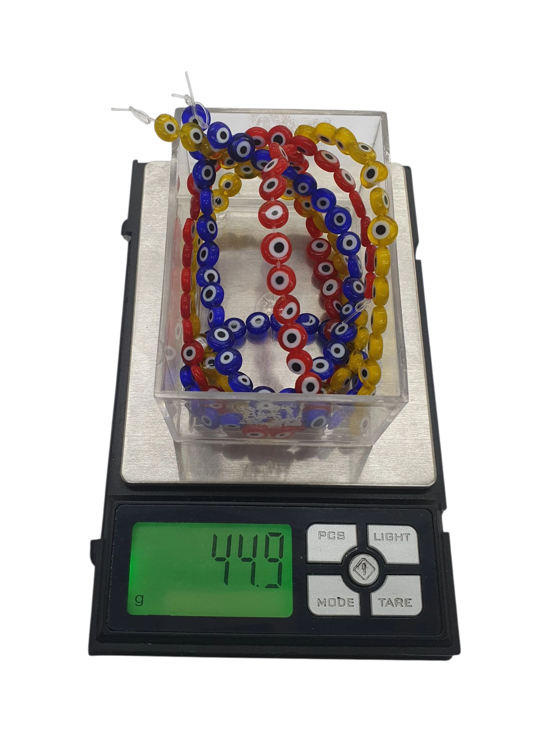 ojo turco para bisuteria y pulseras calibre 8 mm