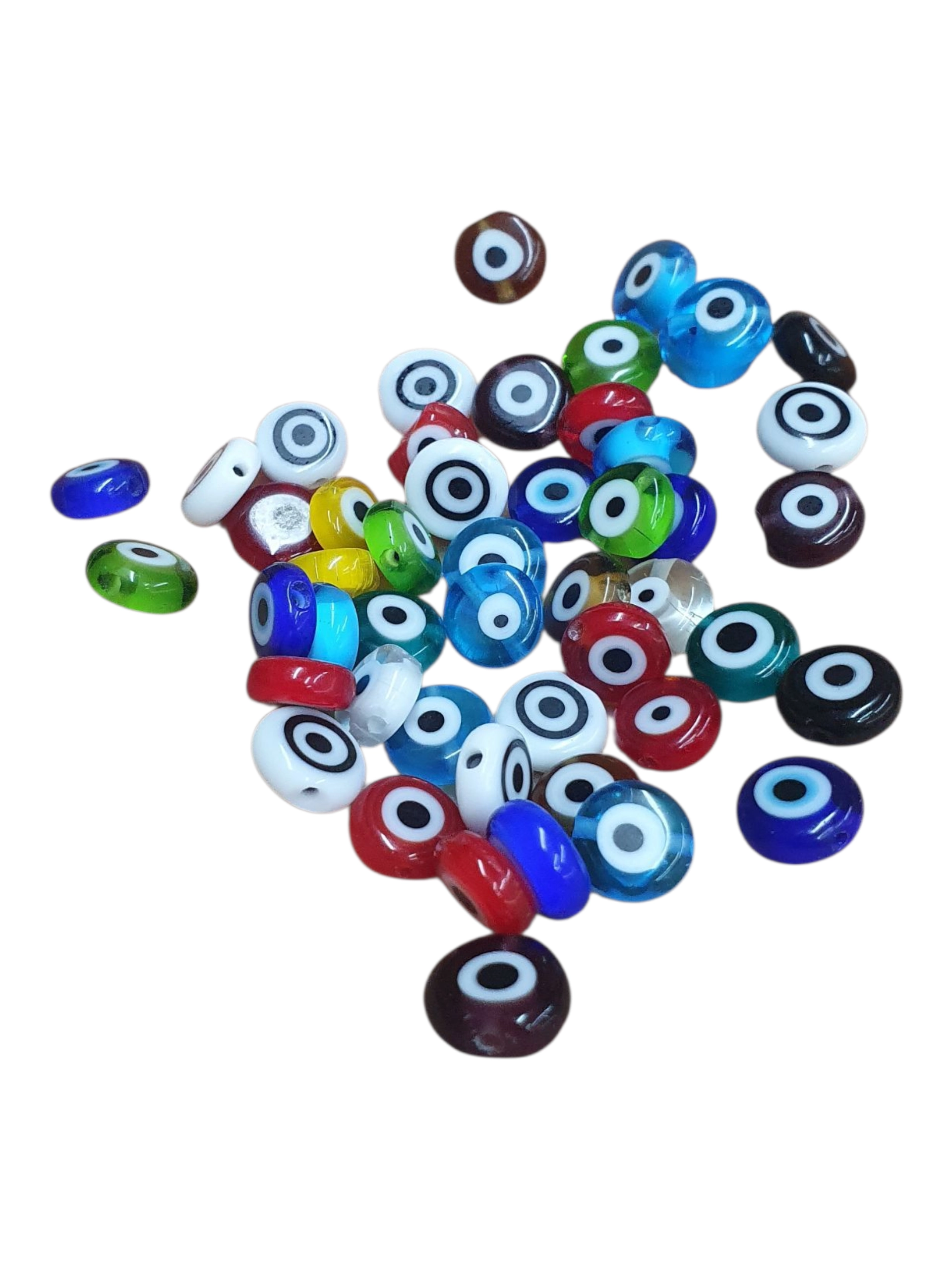 ojo turco para bisuteria y pulseras calibre 8 mm