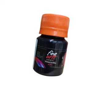 Pintura Acrilica Base Agua 60 Ml Negro