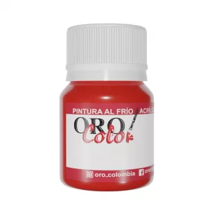 Pintura Acrilica Base Agua 30 Ml Rojo