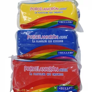 Porcelanicron Ikrea Combo TriColor Amarillo Azul Rojo