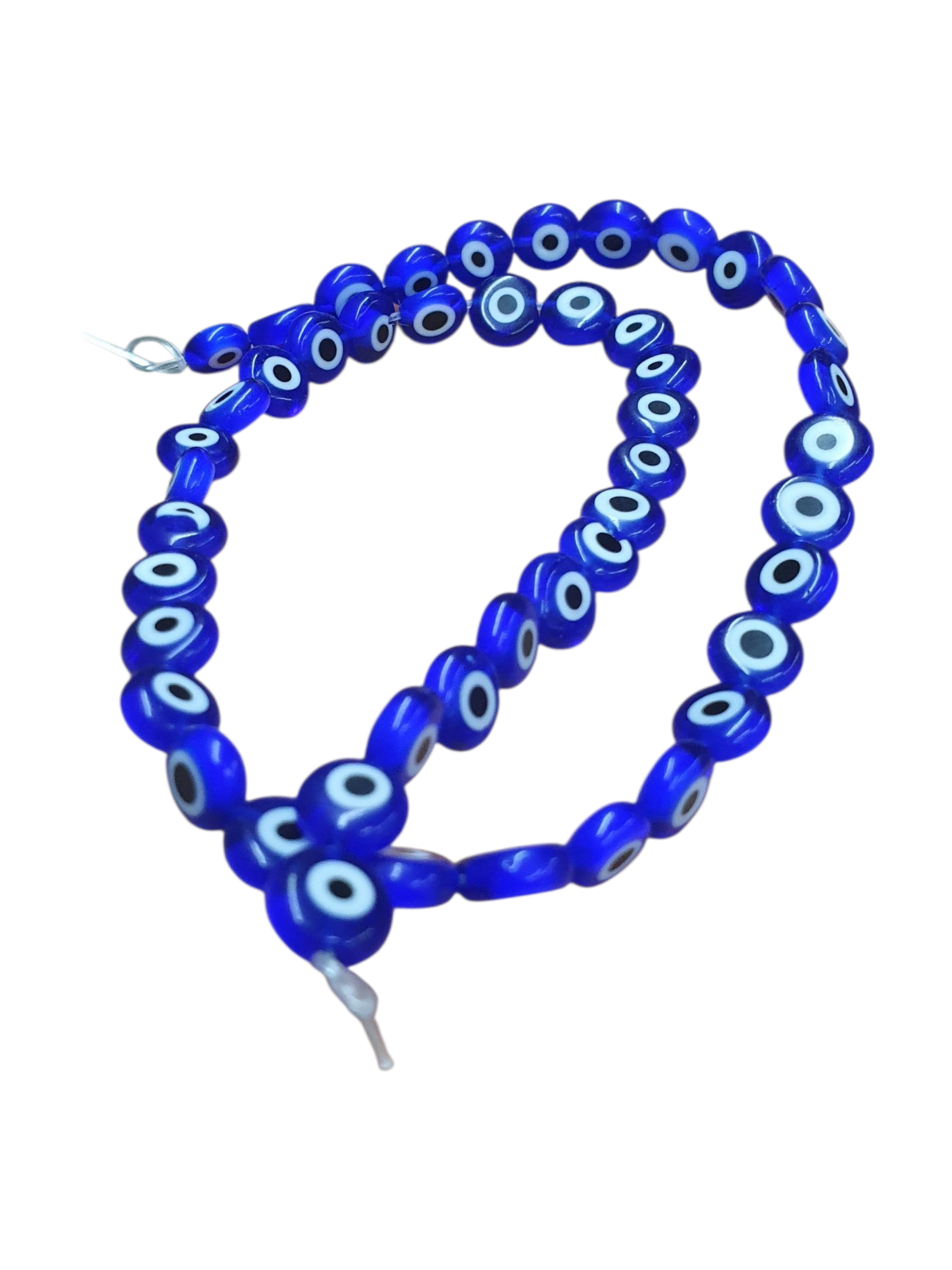 Sarta de Ojos Turco Plano #8 Azul