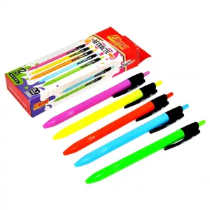 Lapicero Negro Retráctil Tinta 0.7 mm Eterna