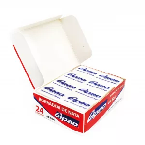 Caja Borrador Nata Gipao x 24u