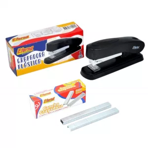 kit de grapadora y ganchos grapas