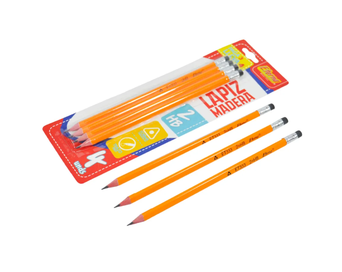Set Lápices 2 HB x 4