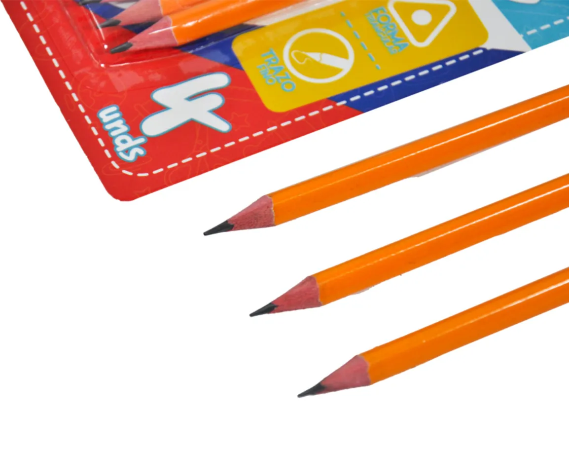 Set Lápices 2 HB x 4 - Imagen 2