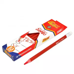 Lápices Jumbo Rojo x 12 Eterna