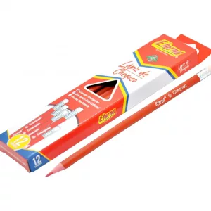 Lápiz Triangular Rojo x 12