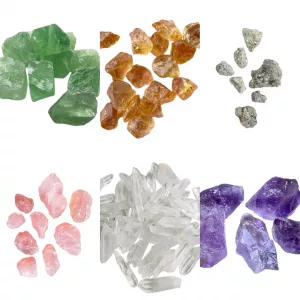 piedras y cuarzos naturales