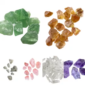 piedras y cuarzos naturales