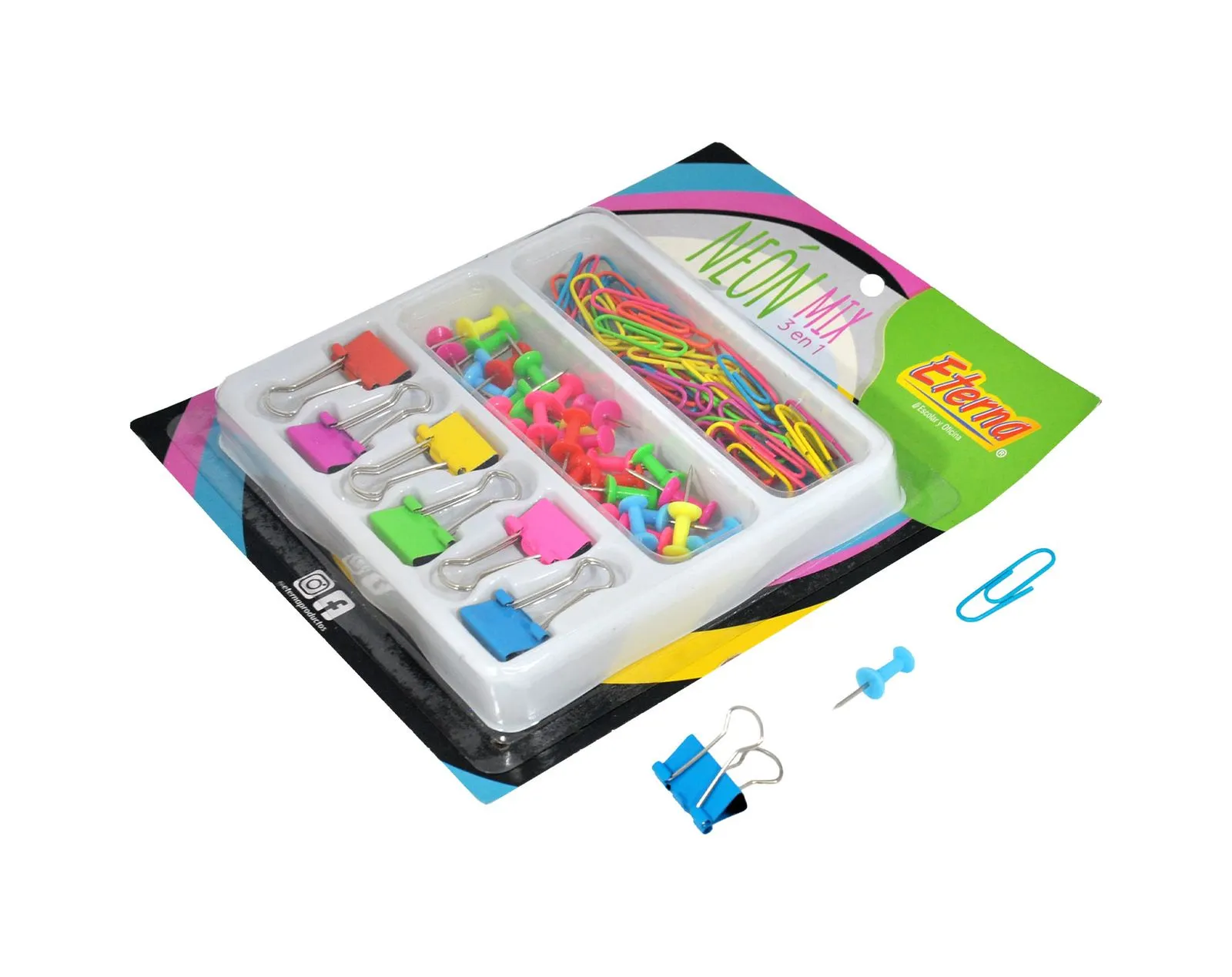 set de ganchos oficina y escritorio