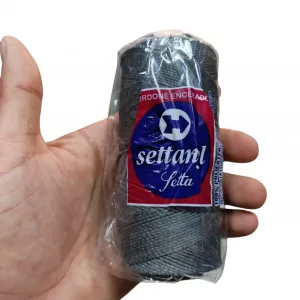 Hilo Encerado Settanyl Gris