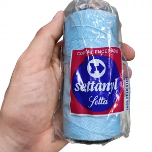 Hilo Encerado Settanyl Azul Claro