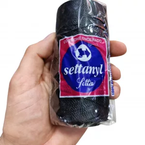 Hilo Encerado Settanyl Negro