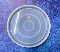 Molde de silicona porta vaso redondo (2a)