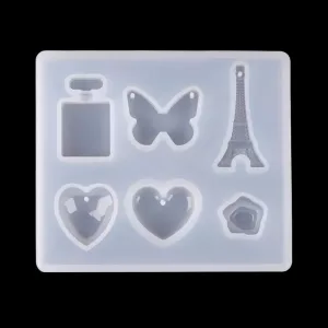 Molde silicona temática parís