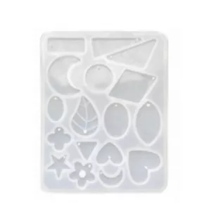 Molde de silicona figuras varias x 17