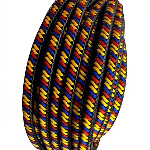 Cordon Trenzado Tricolor Para Pulseras