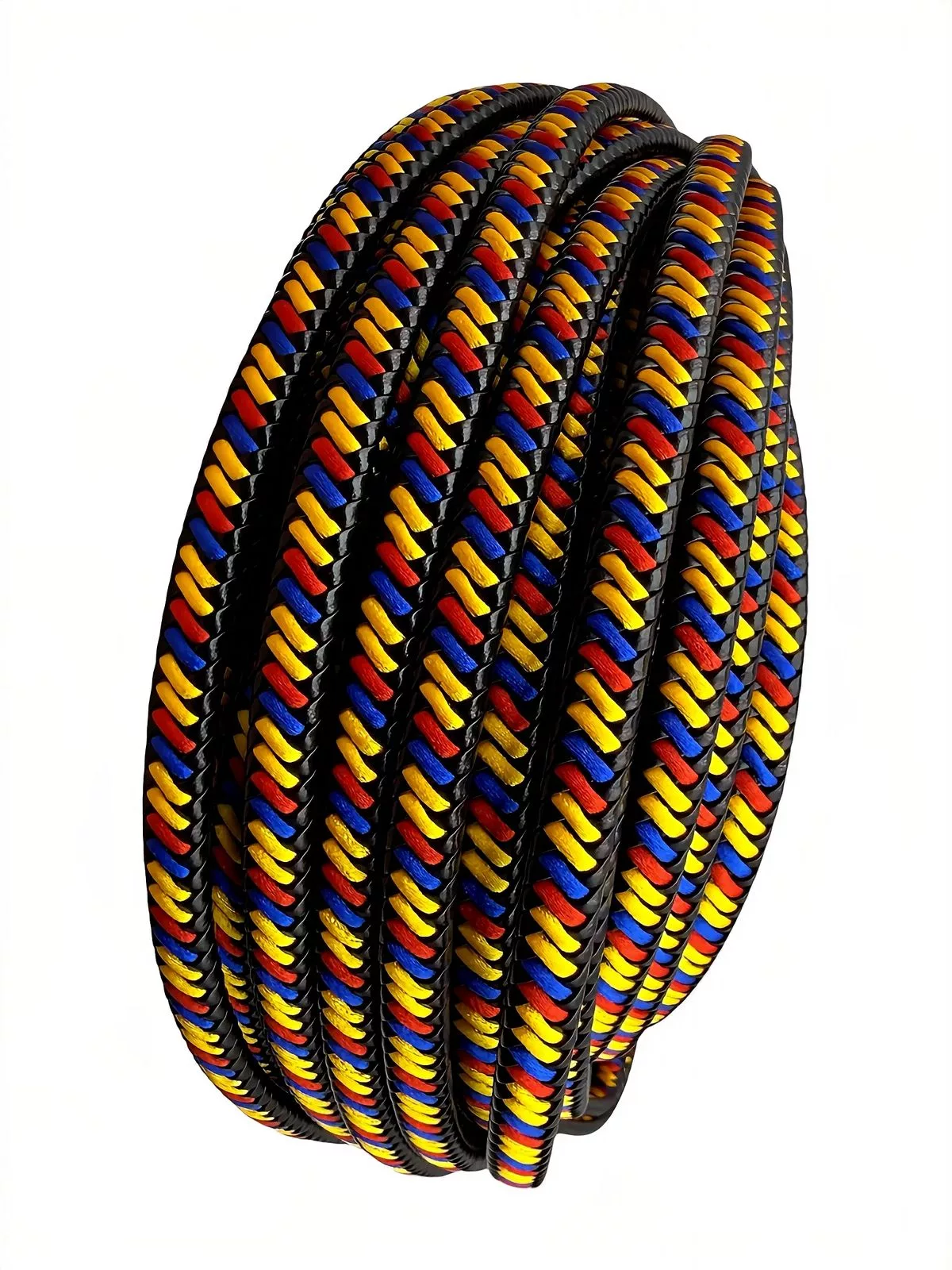 Cordon Trenzado Tricolor Para Pulseras